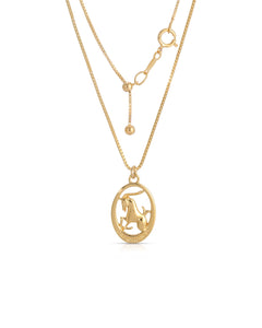 Zodiac 14k Gold Plated Necklace